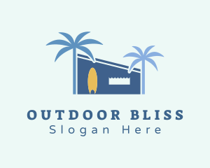 Blue Beach House logo design