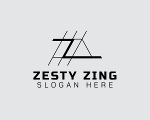 Roofing Architect Letter Z logo design