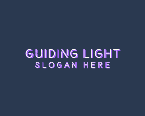 Party Neon Lighting logo design