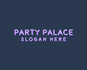 Party Neon Lighting logo design