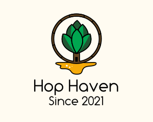 Organic  Beer Hop logo