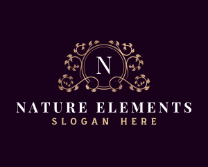 Luxury Nature Decorative logo design