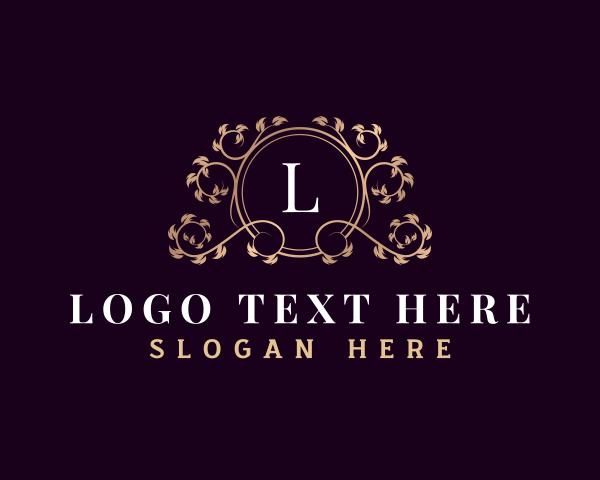 Luxury Nature Decorative logo