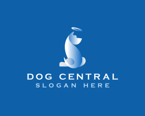 Dog Pet Cemetery logo design