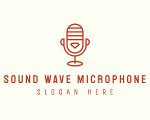 Microphone Audio Podcast logo