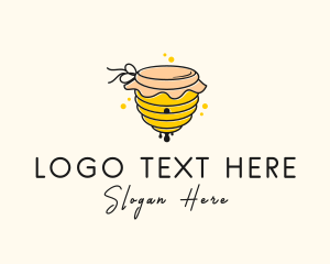 Beehive Honey Dew logo design