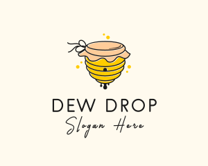 Beehive Honey Dew logo design