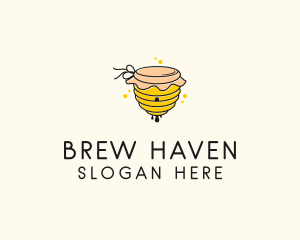 Beehive Honey Dew logo design