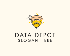 Beehive Honey Dew logo design