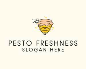 Beehive Honey Dew logo design