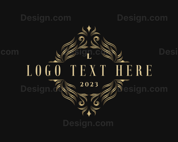 Luxury Royalty Ornamental Logo