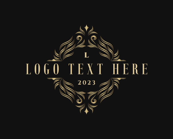 Luxury Royalty Ornamental logo