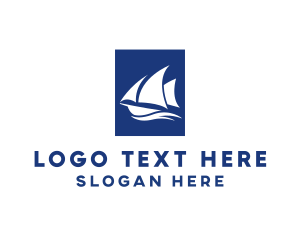 Voyage - Sailboat Sailing Boat logo design