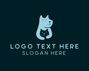 Cat Dog Pet Logo