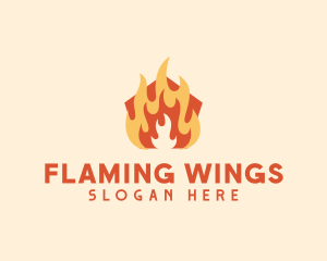 Fire Heating Gas logo design