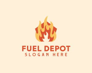 Fire Heating Gas logo