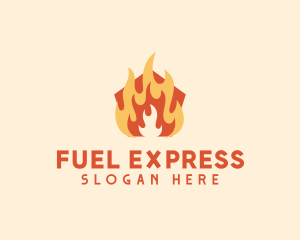 Fire Heating Gas logo