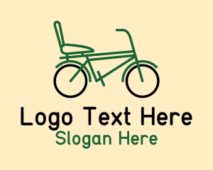 City Bike Outline Logo