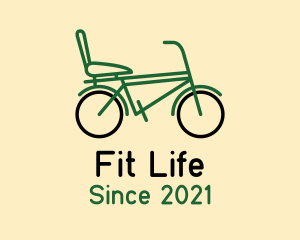 City Bike Outline logo