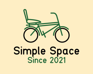 City Bike Outline logo design