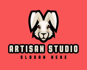 Wild Hare Rabbit logo design