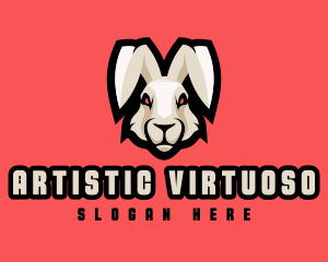 Wild Hare Rabbit logo design