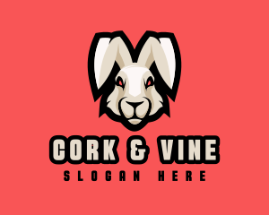 Wild Hare Rabbit logo design