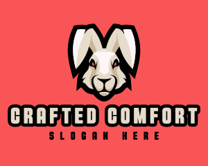 Wild Hare Rabbit logo design