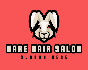 Wild Hare Rabbit logo design