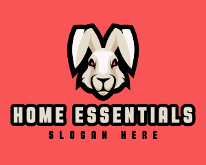 Wild Hare Rabbit logo design