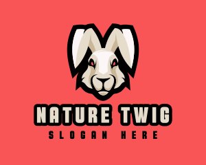 Wild Hare Rabbit logo design