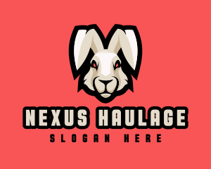 Wild Hare Rabbit logo design