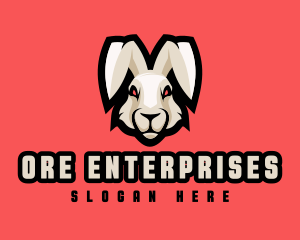 Wild Hare Rabbit logo design