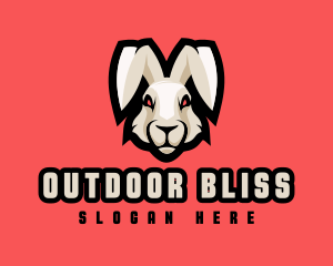 Wild Hare Rabbit logo design