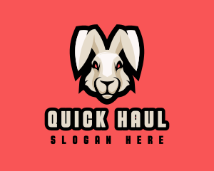 Wild Hare Rabbit logo design