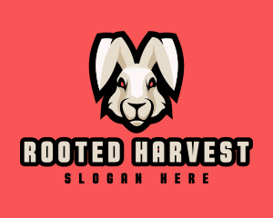 Wild Hare Rabbit logo design