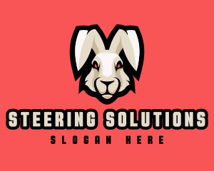 Wild Hare Rabbit logo design