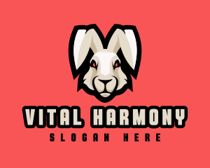 Wild Hare Rabbit logo design