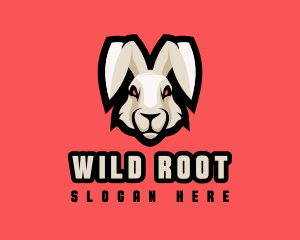 Wild Hare Rabbit logo design