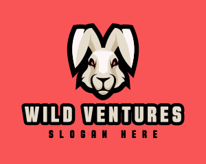 Wild Hare Rabbit logo design