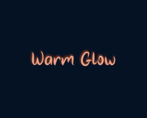 Playful Glow Brush logo design