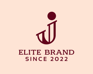 Luxury Brand Letter J logo