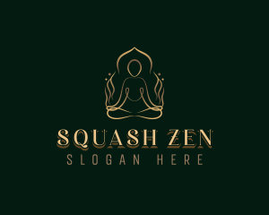 Yoga Wellness Meditation logo design