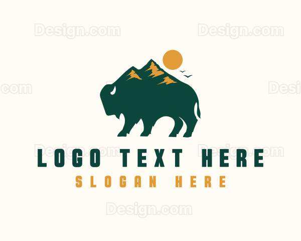 Bison Mountain Adventure Logo