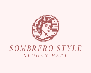 Hairdresser Salon Styling logo design