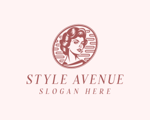 Hairdresser Salon Styling logo design