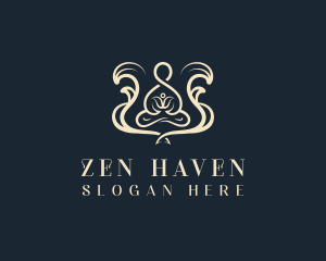 Zen Spiritual Yoga logo design