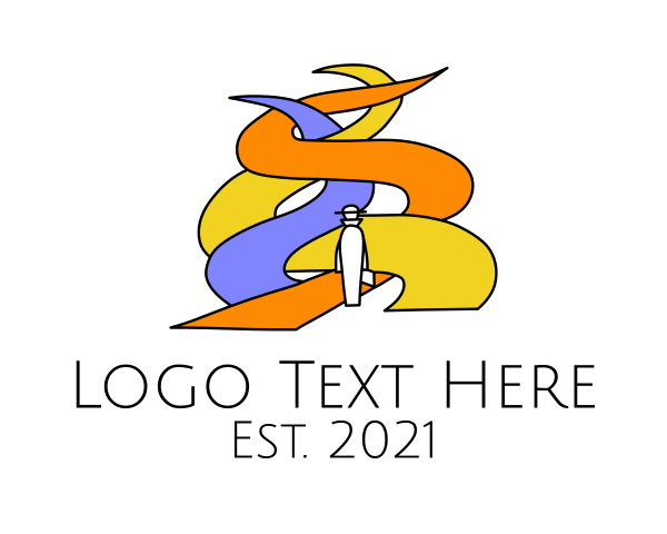 Multicolor logo example 2