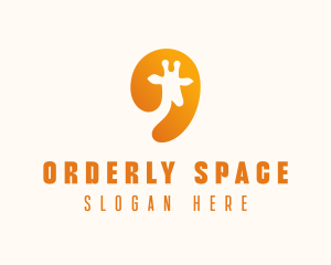 Generic Giraffe Letter O logo design