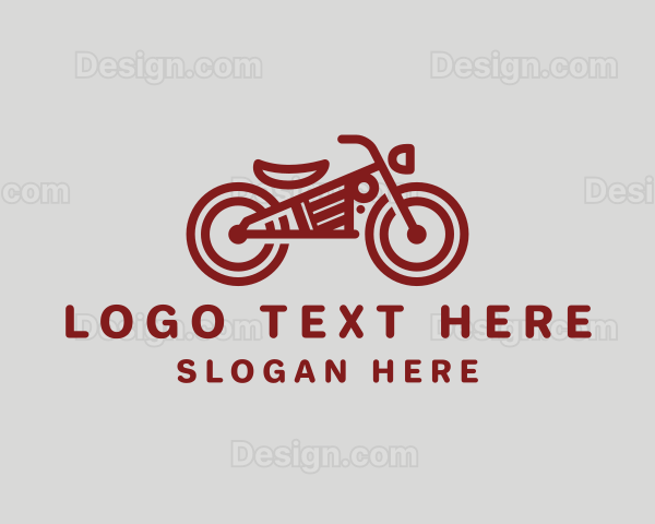 Steampunk Bike Motorcycle Logo
